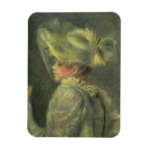 Magnet Flexible Pierre un Renoir le casquette blanc