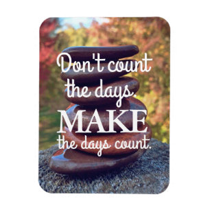Magnet Flexible Pierres de motivation de zen de citations