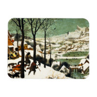 Pieter Bruegel Chasseurs dans l'aimant de neige