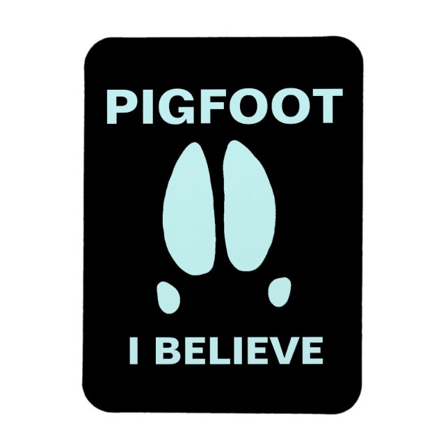 Magnet Flexible Pigfoot - Je crois (Vertical)