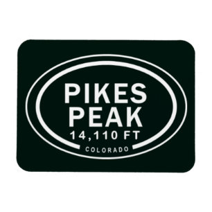 Magnet Flexible Pikes Peak 4 110 PI Colorado Rocky Mountain
