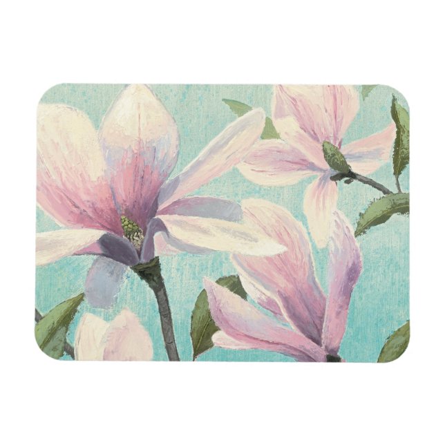 Magnet Flexible Pink Blossoms from the South (Horizontal)