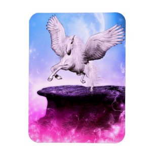 Magnet Flexible Pink Fantasy Unicorn