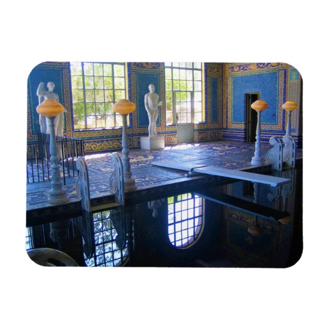Magnet Flexible Piscine romaine à Hearst Castle, Californie (Horizontal)
