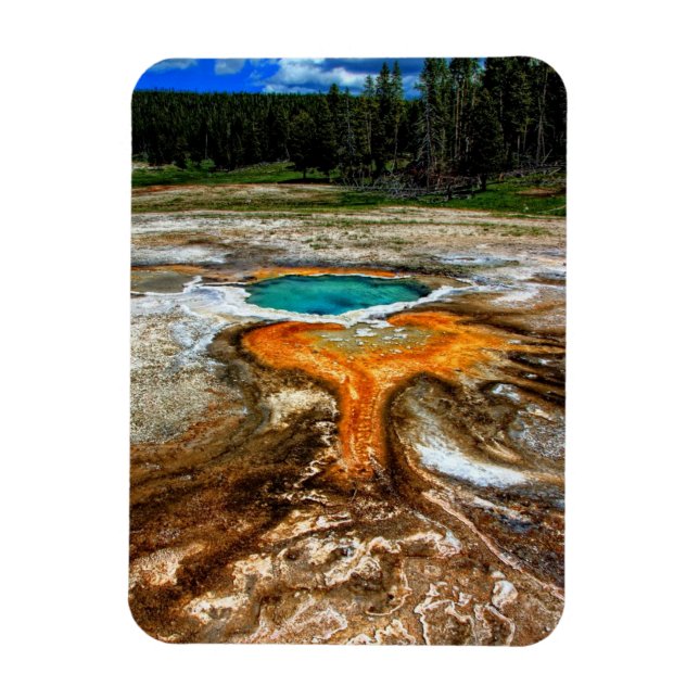 Magnet Flexible Piscine thermique de Yellowstone (Vertical)