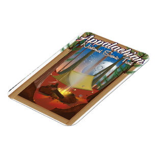 Magnet Flexible Piste Pittoresque nationale des Appalaches