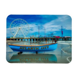 Magnet Flexible Pittoresque Atlantic City Boardwalk
