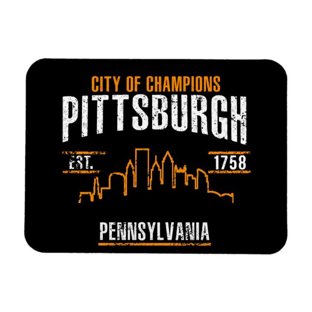 Magnet Flexible Pittsburgh (Horizontal)