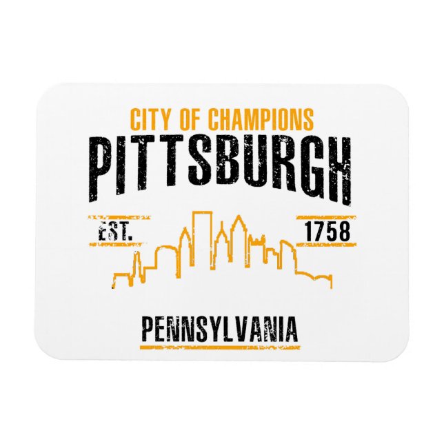 Magnet Flexible Pittsburgh (Horizontal)