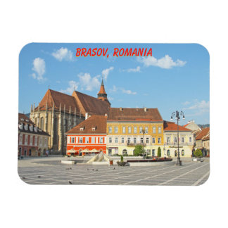 Magnet Flexible Place du Conseil de Brașov, Transylvanie, Roumanie