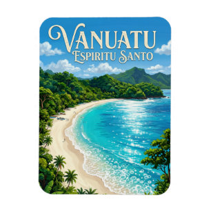 Magnet Flexible Plage Champagne Vanuatu