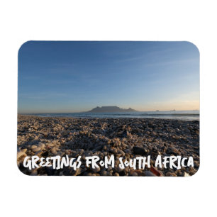 Magnet Flexible Plage de Blouberg Table Mountain Vue Océan