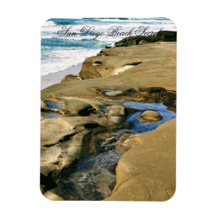 Magnet Flexible Plage de brin de La Jolla