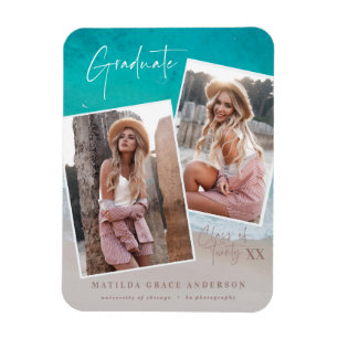 Magnet Flexible Plage de graduation océanique multi-photo moderne