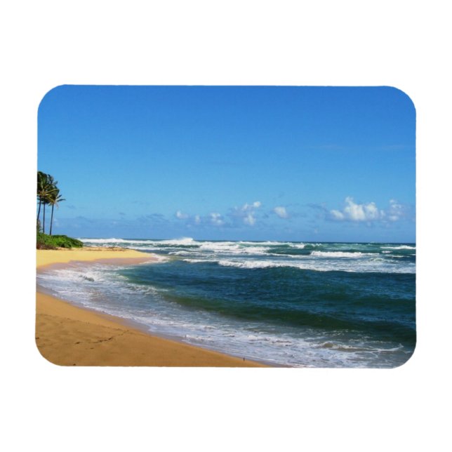 Magnet Flexible Plage de Kauai (Horizontal)