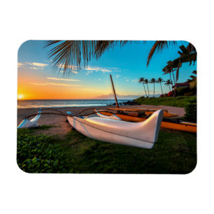 Magnet Flexible Plage de Maui Sud au coucher du soleil   Maui, Haw