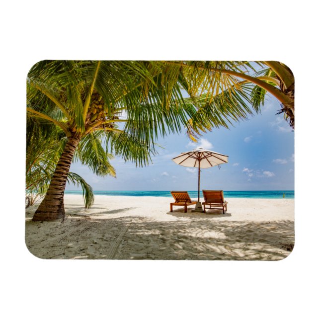 Magnet Flexible Plages tropicales | Plage République Dominicaine (Horizontal)