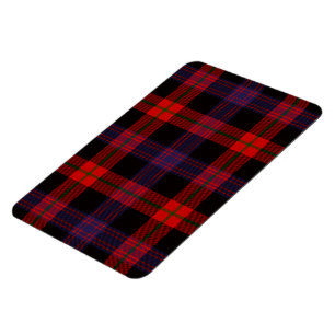 Magnet Flexible Plaid de tartan écossais Brown de clan
