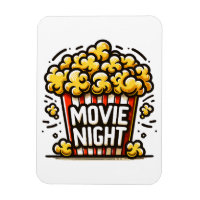 Plaisir de soirée cinéma Popcorn ludique