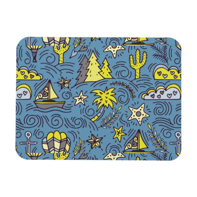 Magnet Flexible Plaisir de voyage (Horizontal)