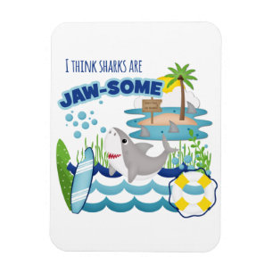 Magnet Flexible Plaisir Shark Island Surfer