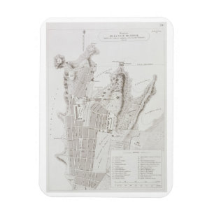 Magnet Flexible Plan de la ville de Sydney, de 'voyage Autour du