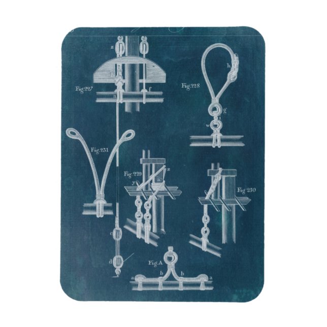 Magnet Flexible Plan détaillé nautique IV (Vertical)