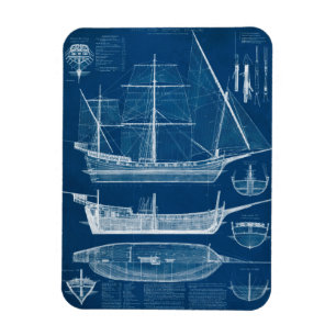 Magnet Flexible Plan d'expédition antique I