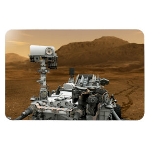 Magnet Flexible Plan rapproché de curiosité Rover de Mars
