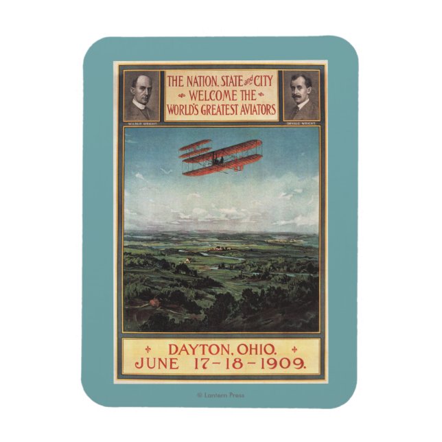 Magnet Flexible Plan Wright Brothers (Vertical)