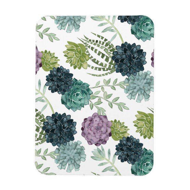 Magnet Flexible Plante Happiness Collection Motif Succulent (Vertical)