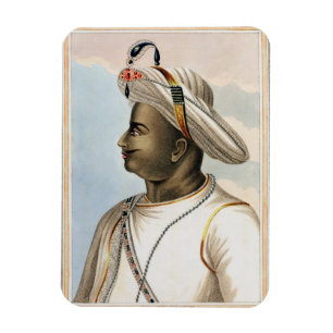 Magnet Flexible Plats de sultan de Tippoo 1749-99) ('de Sc