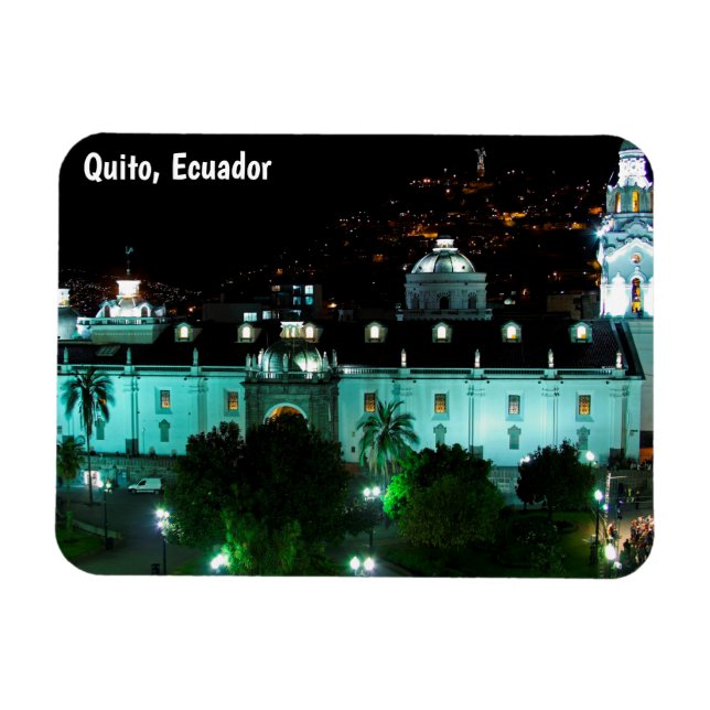 Magnet Flexible Plaza de la Independencia, Quito, Equateur (Horizontal)