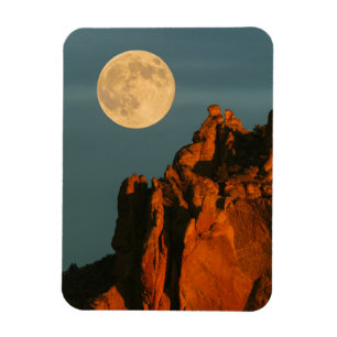 Magnet Flexible Pleine Lune Falaises de Basalte Smith Rock State