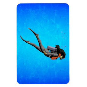 Magnet Flexible Plongée en SCUBA