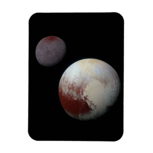 Magnet Flexible Pluton et Charon 9e ou système solaire Planète nai