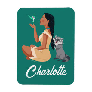 Magnet Flexible Pocahontas et Pals Amitié forestière