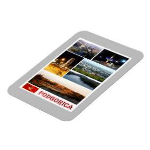 Magnet Flexible Podgorica - Monténégro - Mosaic -