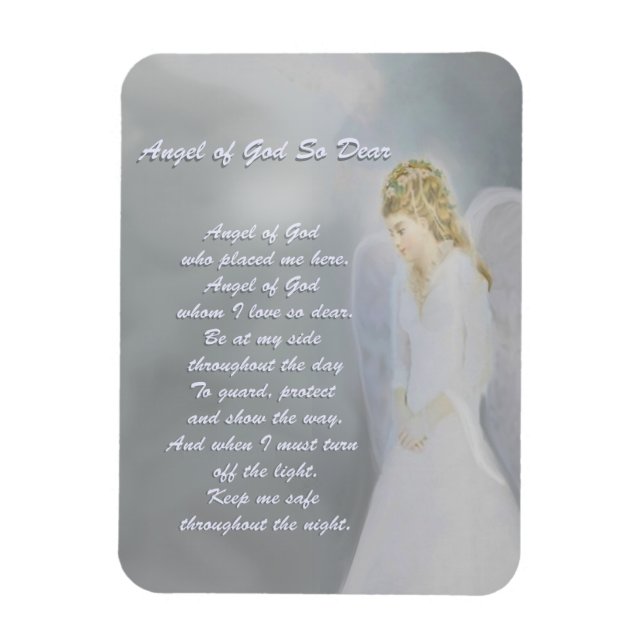 Magnet Flexible Poème Angel Guardian (Vertical)