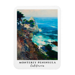 Magnet Flexible Point Lobos Monterey Peninsula Californie Mer