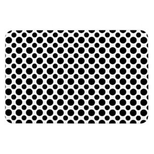 Magnet Flexible Points noirs et blancs grands et petits
