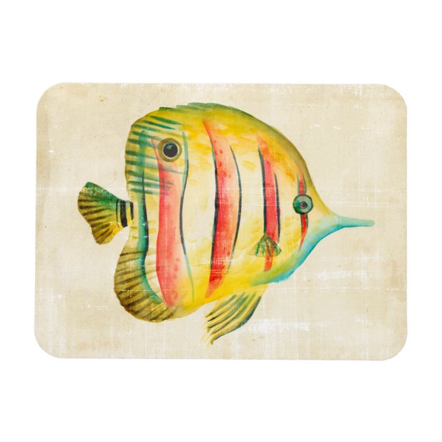 Magnet Flexible Poisson coloré (Horizontal)