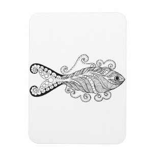Magnet Flexible Poisson stylisé