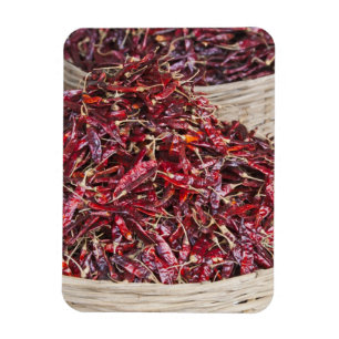 Magnet Flexible Poivrons rouges au marché des produits locaux