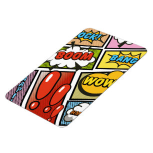 Magnet Flexible Polices de bande dessinée !