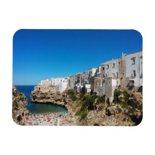 Magnet Flexible Polignano Mare Bari Italie architecte de la plage
