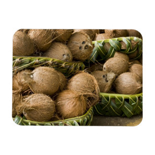 Magnet Flexible Polynésie, Royaume des Tonga. Affichage des noix d