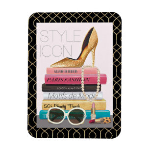 Magnet Flexible Pomme sauvage   Icône Style - Gold Stiletto