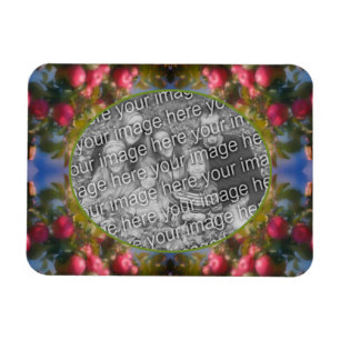 Magnet Flexible Pommes Rouges Sur Arbre Ajouter Votre Photo