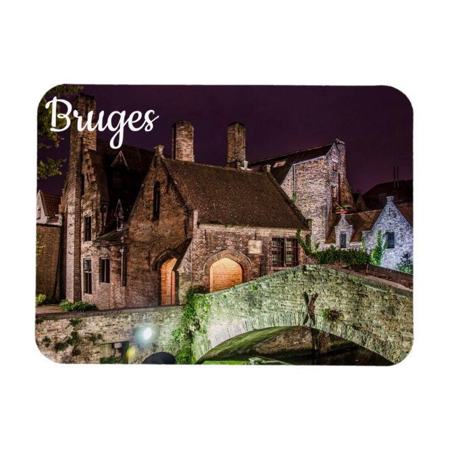 Magnet Flexible Pont Bonifacius à Bruges (Horizontal)